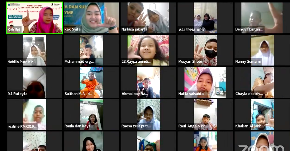 Wisata Literasi Virtual "September Ceria"